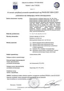 Zertifizierung von Schweißverfahren